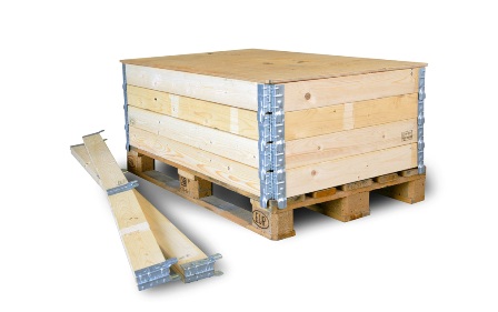 Holzaufsatzrahmen, 800x600x200mm, Aufsatzrahmen mit IPPC-Stempel / Inhalt à VE = 5