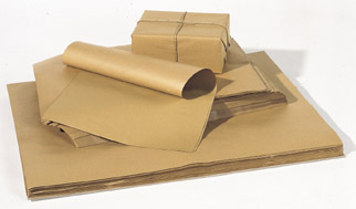 Packpapier, 50x75cm, 80g/qm, braun, Natronmischpapier, Bogenware / Inhalt à VE = 25