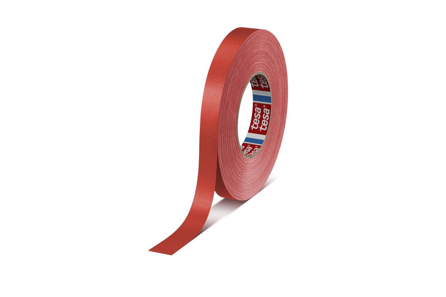 Premium Gewebeklebeband, 19mm breit x 50lfm., rot, TESA 4651 / Inhalt à VE = 8
