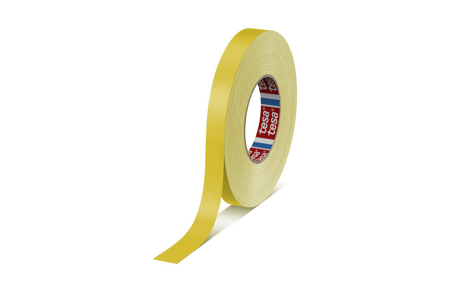 Premium Gewebeklebeband, 19mm breit x 50lfm., gelb, TESA 4651 / Inhalt à VE = 8