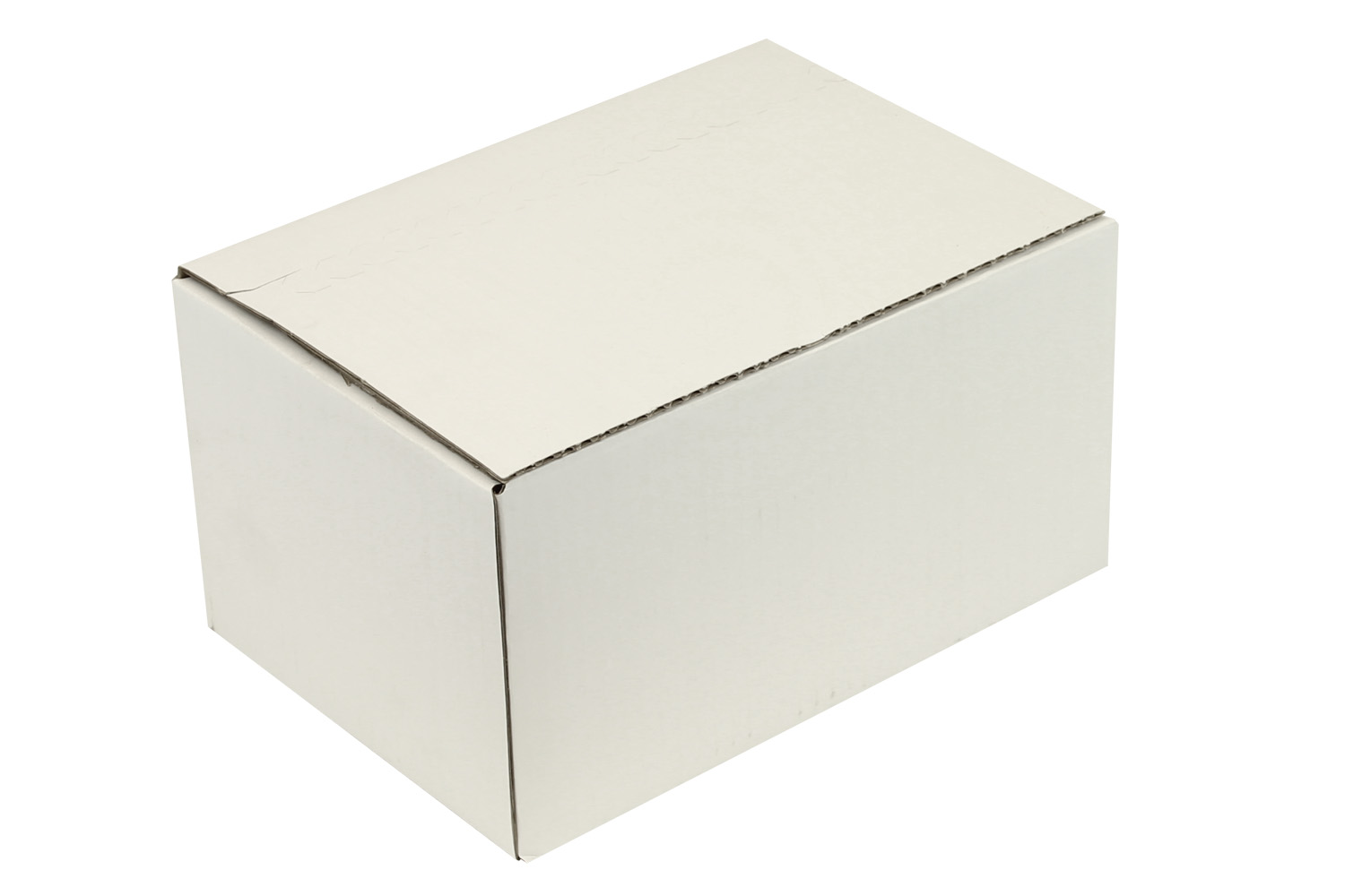 Karton 1-wellig, 230x160x120mm, Qualität 1.30 B, weiß, Fefco 0713,Autom.-Boden / Inhalt à VE = 20