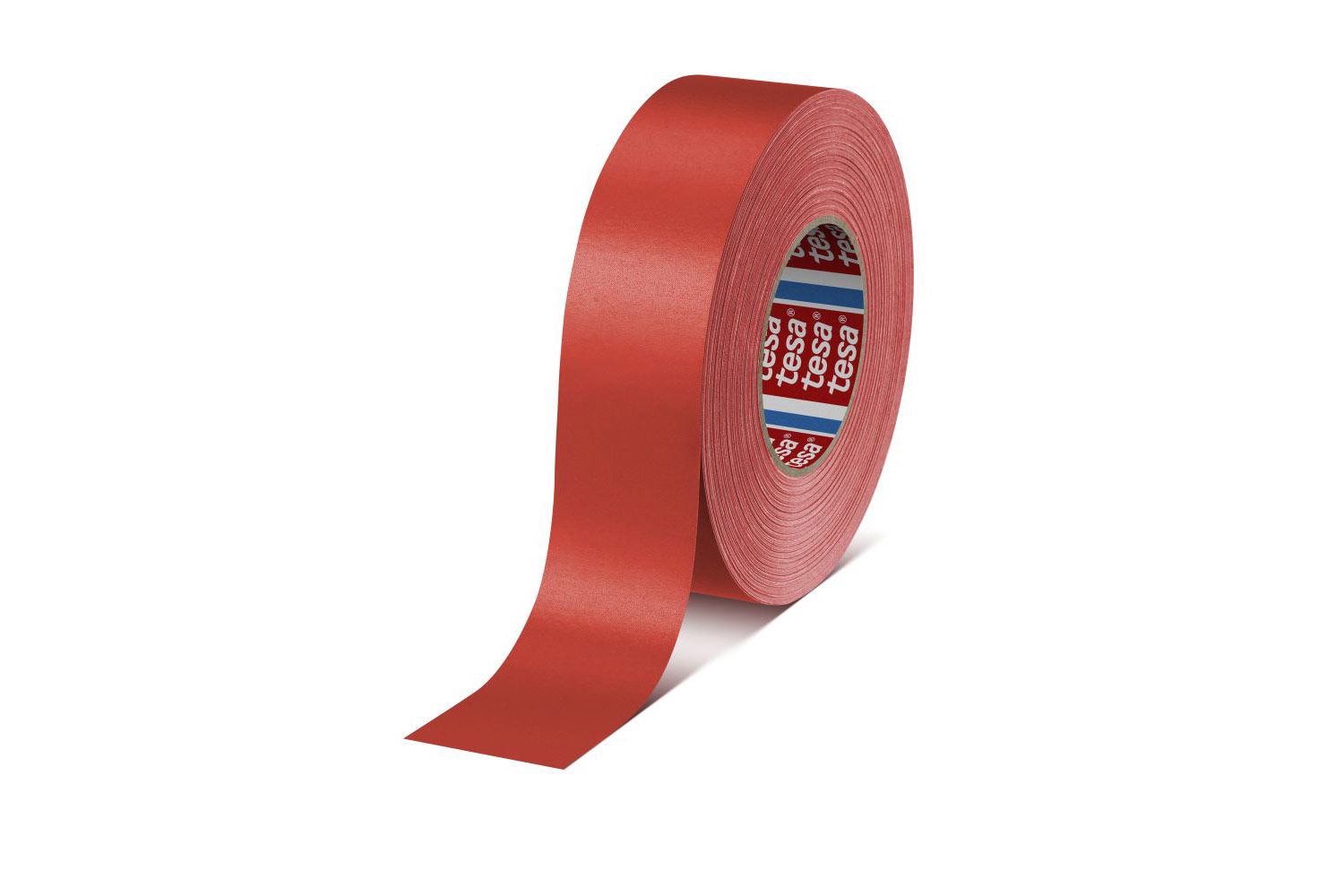 Premium Gewebeklebeband, 50mm breit x 50lfm., rot, TESA 4651 / Inhalt à VE = 3
