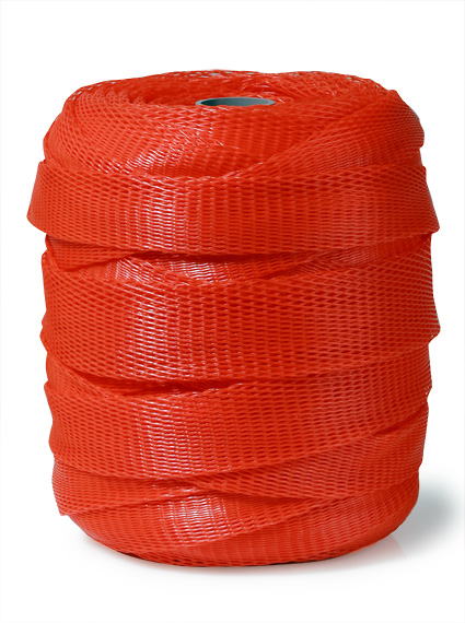 Kunststoff-Schutznetze, Durchm. 80-130mm, 100lfm, rot